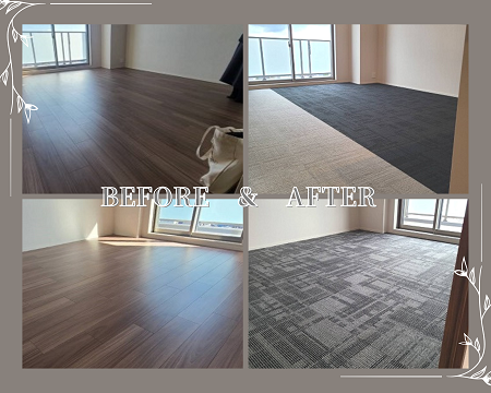 カーペット設置リフォーム アイキャッチ画像