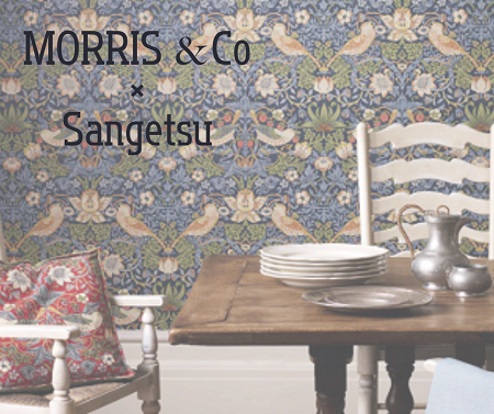 MORRIS＆Co×Sangetsuコラボ壁紙 アイキャッチ画像