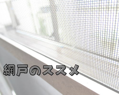 網戸のススメ アイキャッチ画像