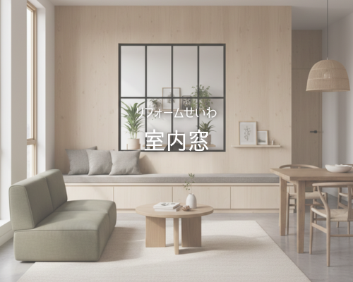 お部屋がもっと心地よくなる！人気の“室内窓”をご紹介 アイキャッチ画像